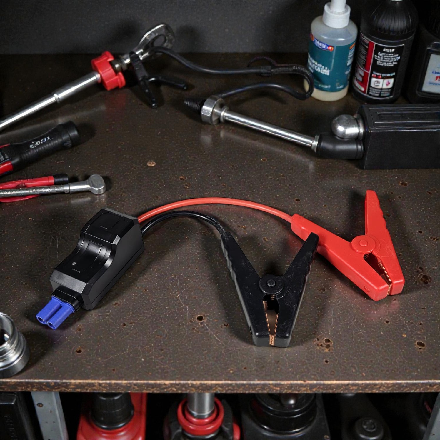 Shotee Kabel Alligator Jump Starter Mobil Battery Jumper 650A 12/24V - BS100 Gambar produk Shotee Kabel Alligator Jump Starter Mobil Battery Jumper 650A 12/24V - BS100