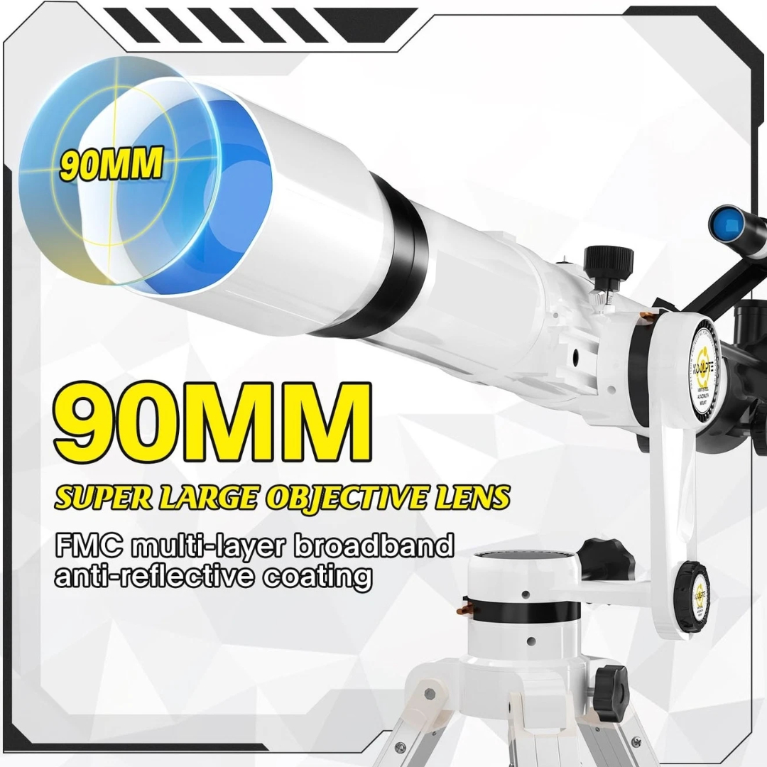 Eyebre Teleskop Teropong Bintang Astronomical Zenith Mirror 900/80mm - 90080AZ Gambar produk Eyebre Teleskop Teropong Bintang Astronomical Zenith Mirror 900/80mm - 90080AZ