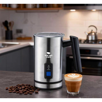 One Two Cups Teko Pembuat Buih Susu Elektrik Milk Frother Foam 500W - N03
