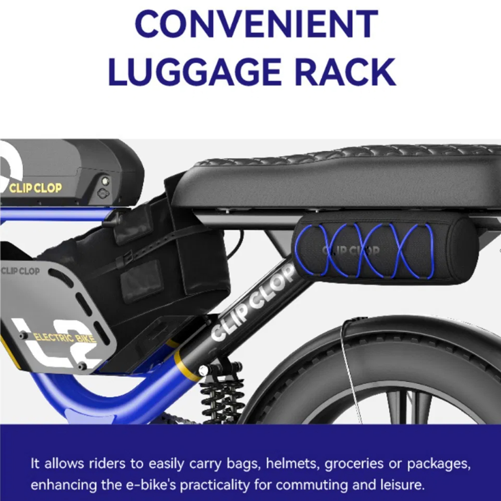 Gambar produk ClipClop Sepeda Listrik Fat Bike 20 Inch Brushless Motor 18.2Ah 750W - L2