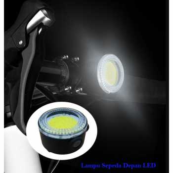 BUCKLOS Lampu Sepeda Depan LED Rechargeable Waterproof 400mAh - VL-80