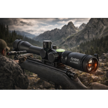 Eyebre Teropong Outdoor Scope Zoom Adjustable Reticle LED 3-9X 32mm - HK3-9X32AOE