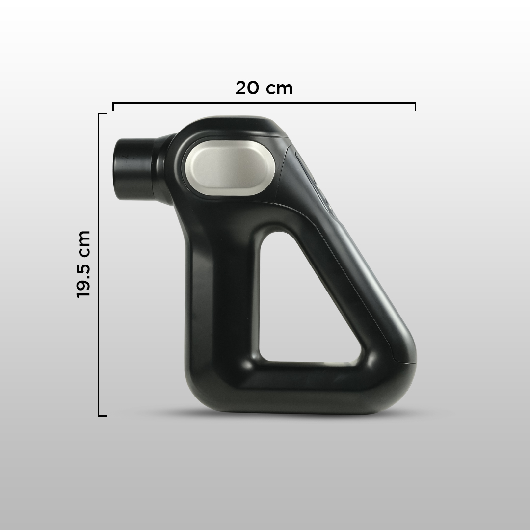 MUKASI Alat Pijat Elektrik Pundak Punggung Tangan Fascial Gun 2000 mAh - KH-750 Gambar produk MUKASI Alat Pijat Elektrik Pundak Punggung Tangan Fascial Gun 2000 mAh - KH-750