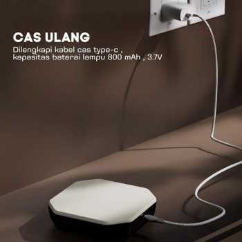 Gambar produk CAMOLO Lampu LED Fill Light Selfie F01 3in1 Color Clip Magnetic 800mAh - CL-V20