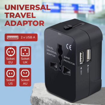 LENCENT Universal Travel Adaptor Colokan Charger Adapter USB PD 1300W - HHT202