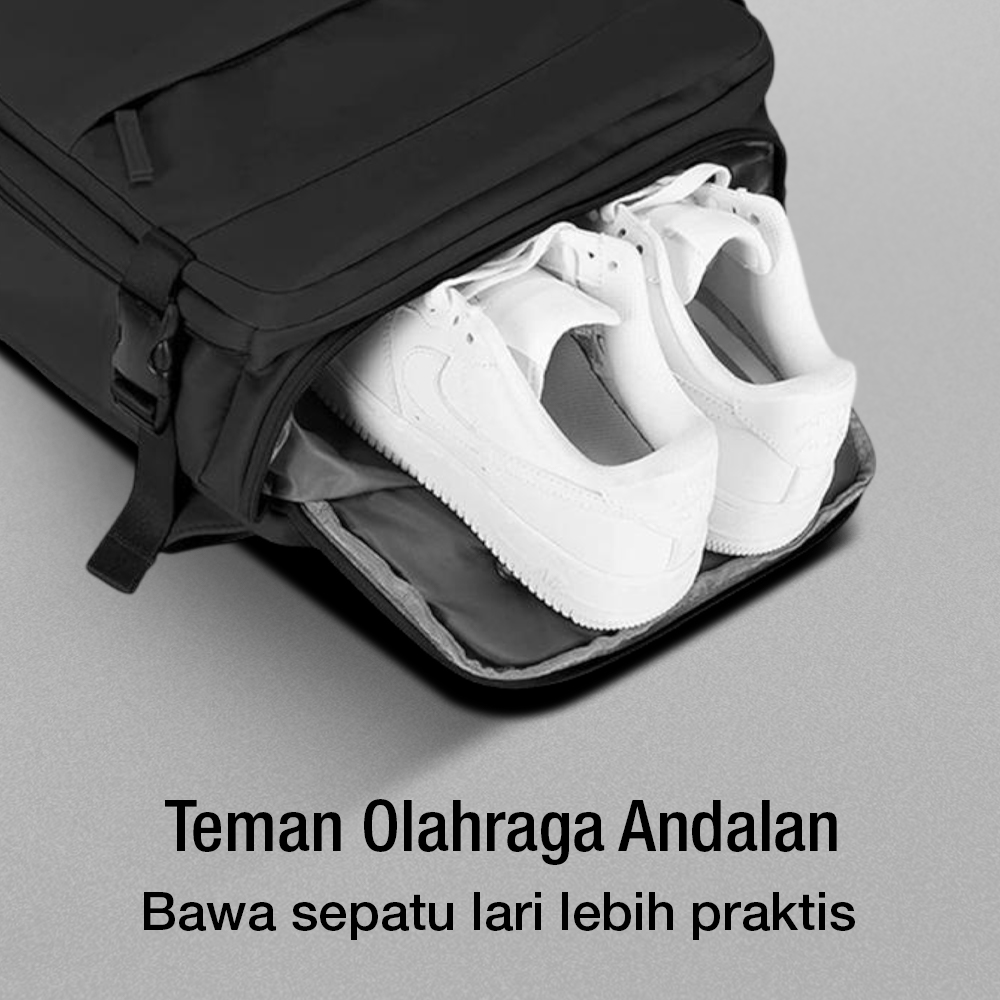 SHOPOVIA Tas Ransel Laptop Travel Bag Waterproof with USB Port 35L - SP14 Gambar produk SHOPOVIA Tas Ransel Laptop Travel Bag Waterproof with USB Port 35L - SP14