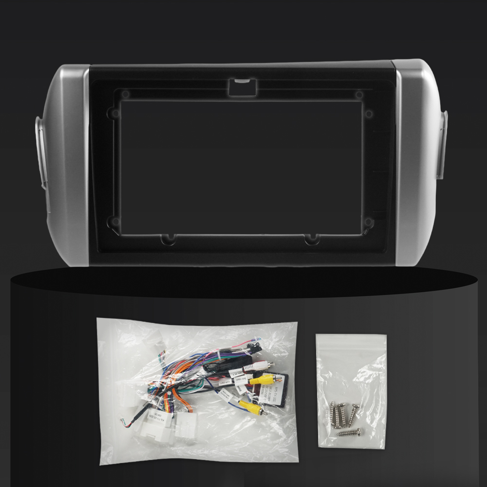 KUFINE Frame Head Unit ABS 9 Inch Car Player Toyota Innova 2016-2018 - KF-22 Gambar produk KUFINE Frame Head Unit ABS 9 Inch Car Player Toyota Innova 2016-2018 - KF-22
