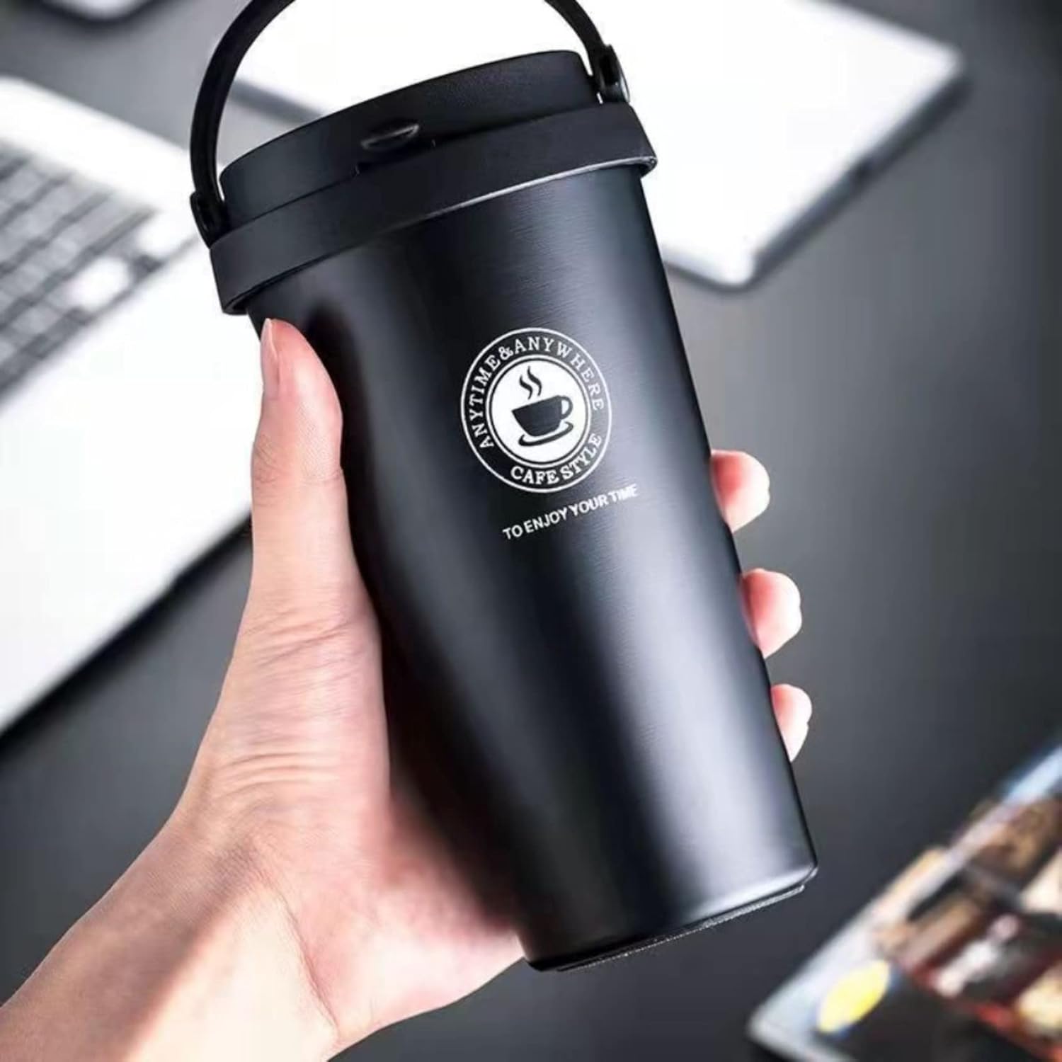 ANY Botol Minum Tumbler Air Panas Dingin Stainless Steel 510ml - AN510 Gambar produk ANY Botol Minum Tumbler Air Panas Dingin Stainless Steel 510ml - AN510