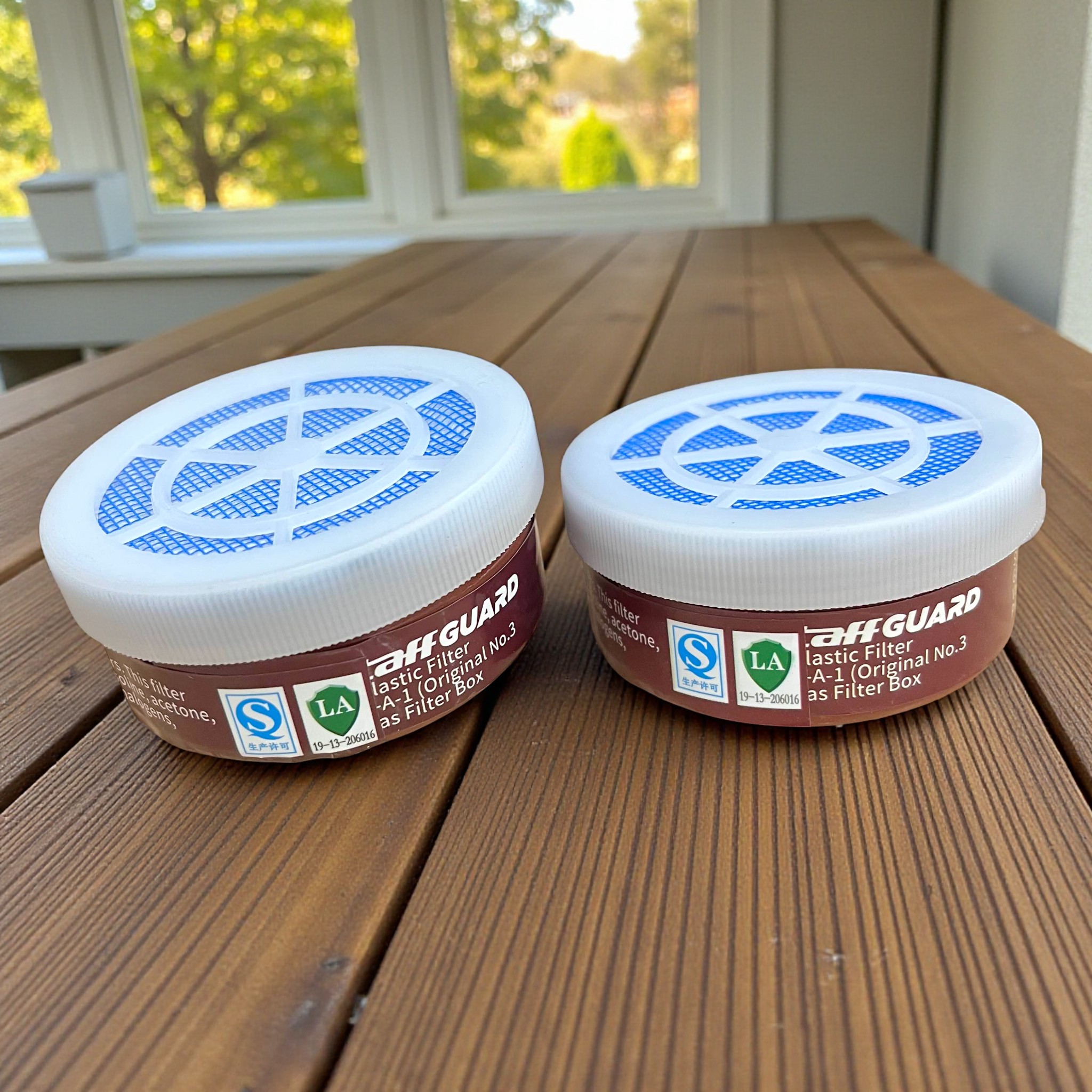 TaffGUARD Cartridge Filter Masker Gas Respirator Organik 2 PCS - FD-402 Gambar produk TaffGUARD Cartridge Filter Masker Gas Respirator Organik 2 PCS - FD-402