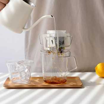 HOLDI Coffee Drip Bag Holder Kertas Penyaring Kopi Stainless Steel - P-020