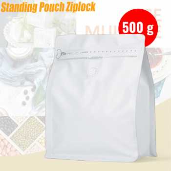 One Two Cups Kemasan Kopi Standing Pouch Ziplock with Valve 10 PCS - KF-10