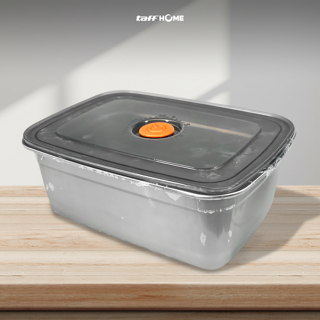 TaffHOME Kotak Makan Anti Tumpah Lunch Bento Box Stainless Steel 410 950ml - KT275 Gambar produk TaffHOME Kotak Makan Anti Tumpah Lunch Bento Box Stainless Steel 410 950ml - KT275