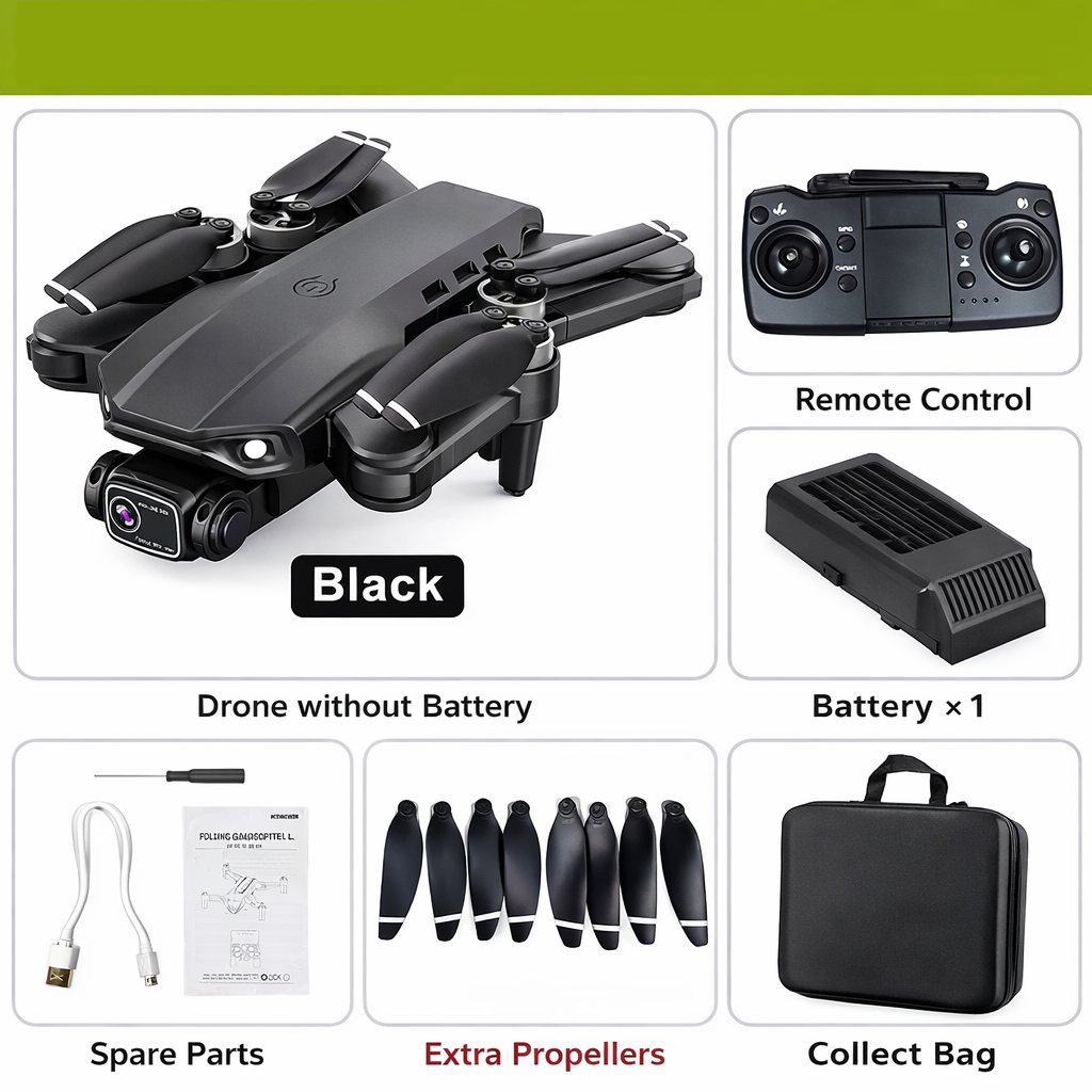 LYZRC Drone 4K HD ESC GPS 5G Transmission Obstacle Avoidance 2200mAh - L900 PRO Gambar produk LYZRC Drone 4K HD ESC GPS 5G Transmission Obstacle Avoidance 2200mAh - L900 PRO