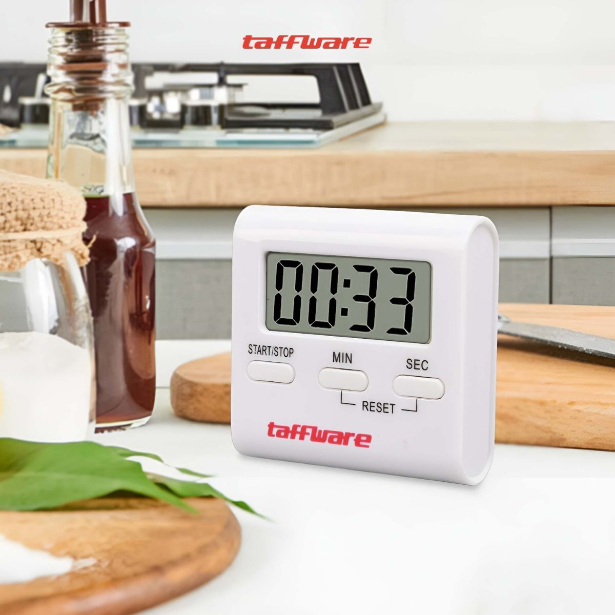 Taffware Timer Masak Dapur Countdown Digital Alarm Clock - T10 Gambar produk Taffware Timer Masak Dapur Countdown Digital Alarm Clock - T10