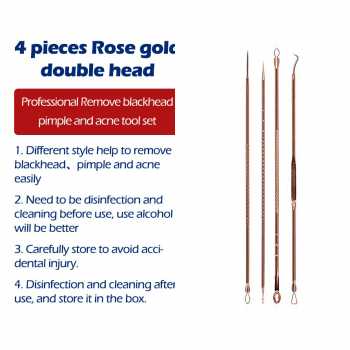 Gambar produk Perlengkapan Perawatan Wajah dari Jerawat dan Komedo Double Head 4PCS