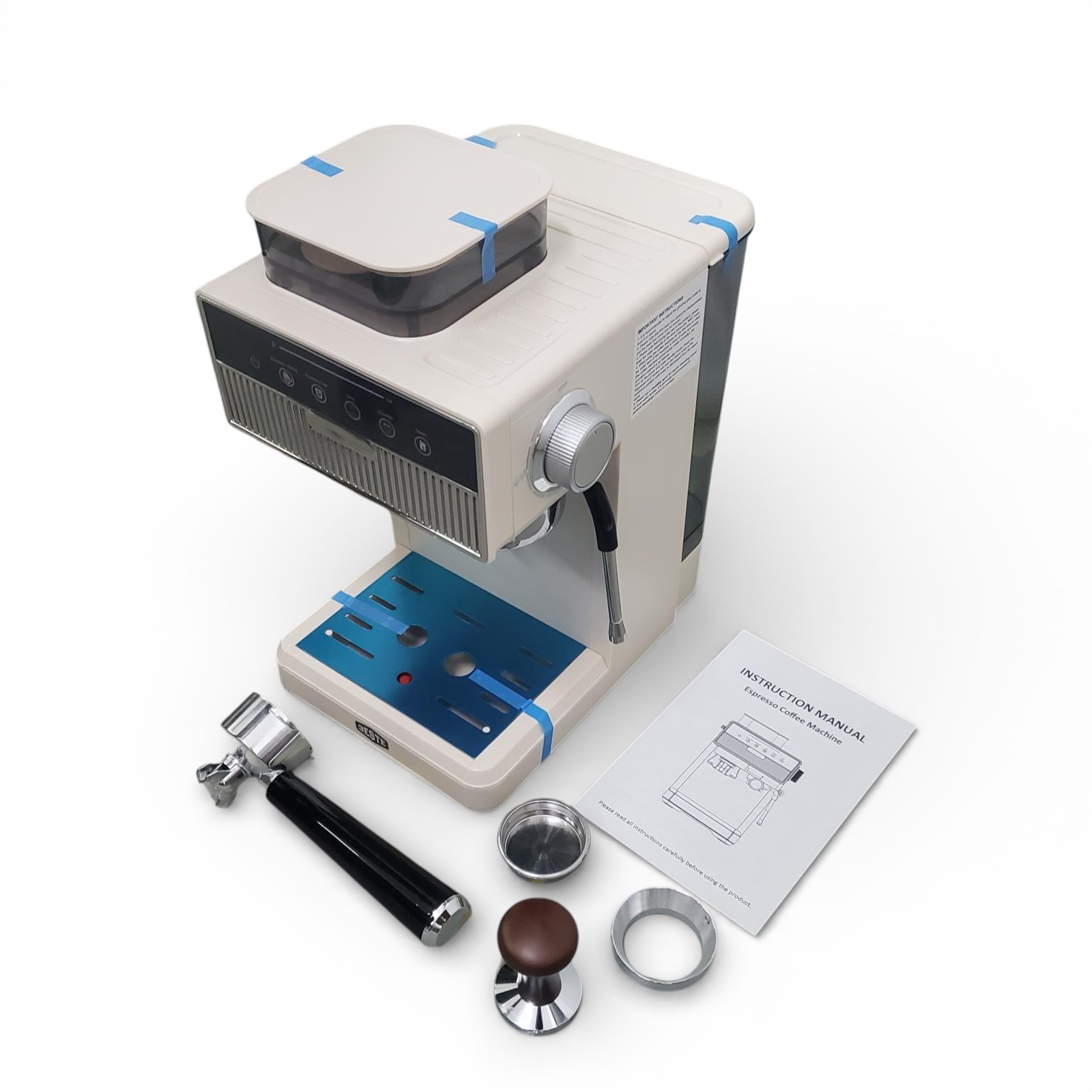 Trieste Mesin Kopi Espresso Coffee Frothing Grinding 20 Level 1350W - BG658T Gambar produk Trieste Mesin Kopi Espresso Coffee Frothing Grinding 20 Level 1350W - BG658T