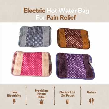HEJ Bantal Penghangat Perut Haid Elektrik Kompres Hot Water Bag - HJ-2050