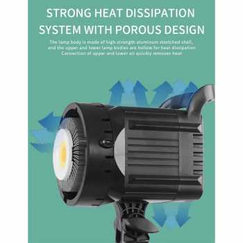 Gambar produk SHUNYI Lampu Studio LED Fill Light 3in1 Color Universal Mount 100W - KY-BK1201