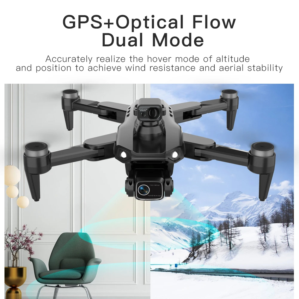 ZAYA Drone 4K HD ESC GPS 5G Transmission Obstacle Avoidance 2200mAh - L900 PRO Gambar produk ZAYA Drone 4K HD ESC GPS 5G Transmission Obstacle Avoidance 2200mAh - L900 PRO