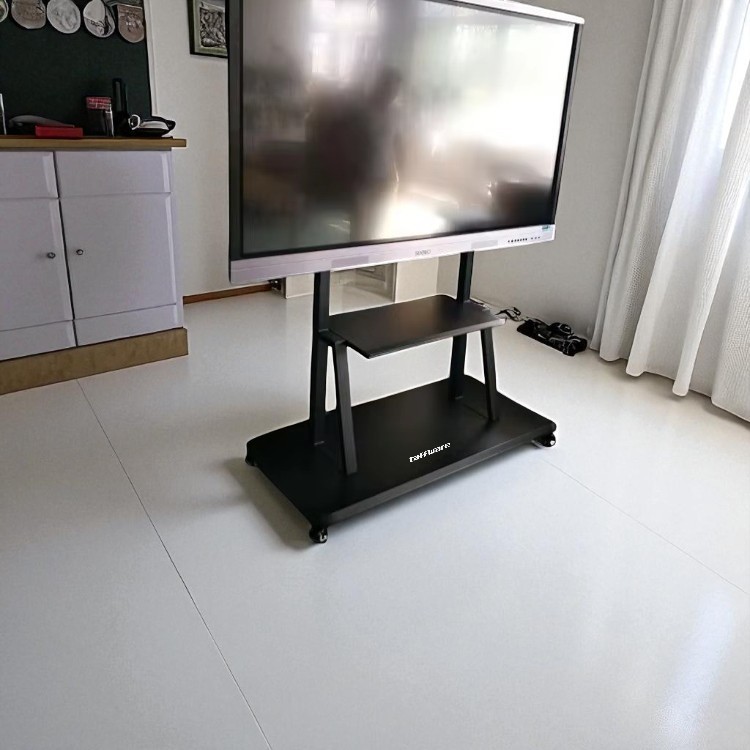 Taffware Bracket TV Floor Stand Wheel VESA 600x400 for 40-75 Inch TV - KM-1700S Gambar produk Taffware Bracket TV Floor Stand Wheel VESA 600x400 for 40-75 Inch TV - KM-1700S