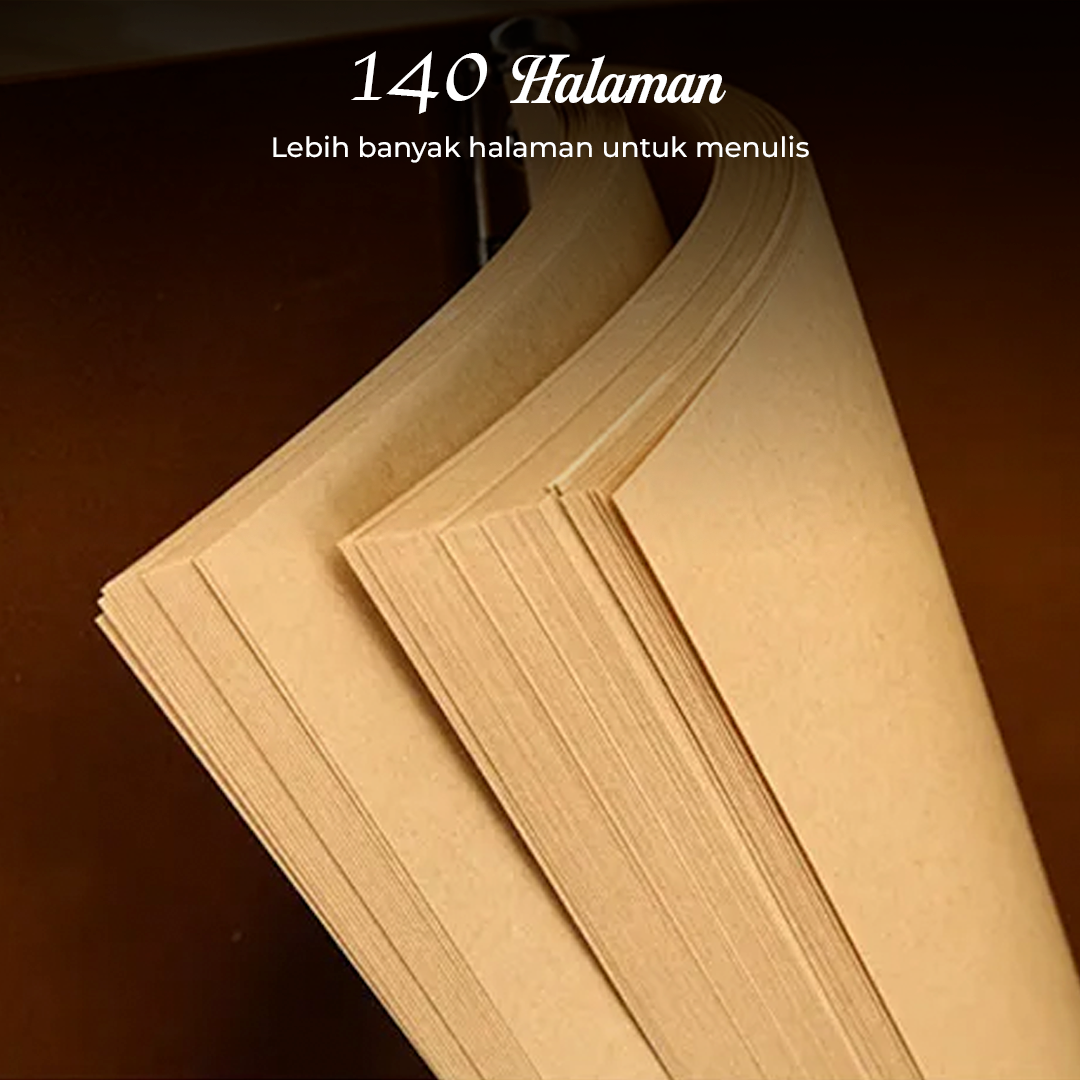 Gambar produk Toddi AIMEE Buku Catatan Binder Notebook Cover Kulit Vintage Maple A5 - ZB-16