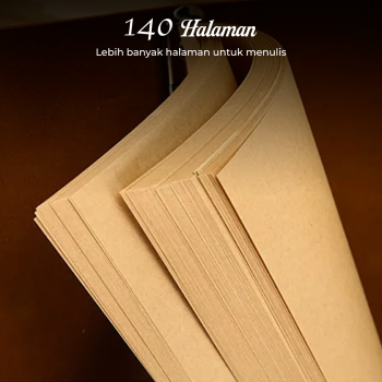 Gambar produk Toddi AIMEE Buku Catatan Binder Notebook Cover Kulit Vintage Maple A5 - ZB-16