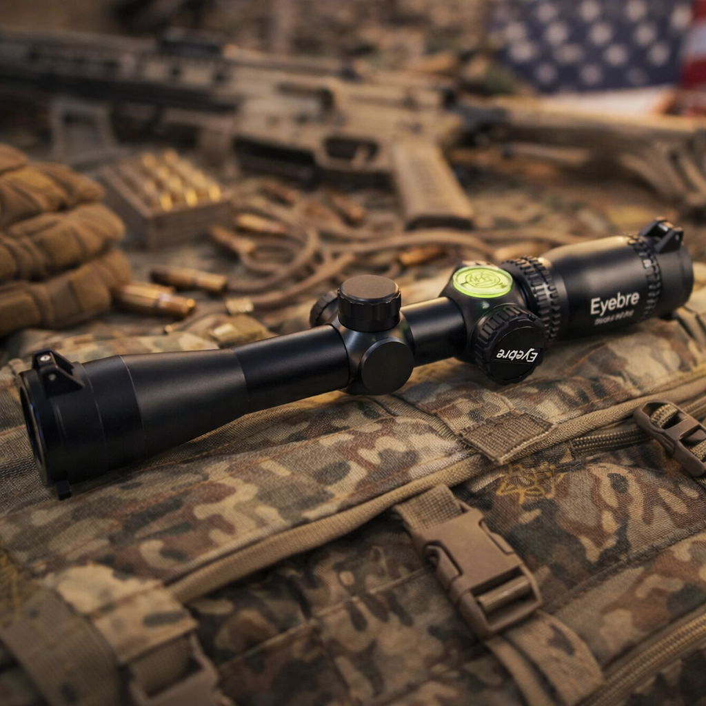 Eyebre Teropong Outdoor Rifle Tactical Scope Hunting 3-9X 32mm - HK3-9X32EG Gambar produk Eyebre Teropong Outdoor Rifle Tactical Scope Hunting 3-9X 32mm - HK3-9X32EG