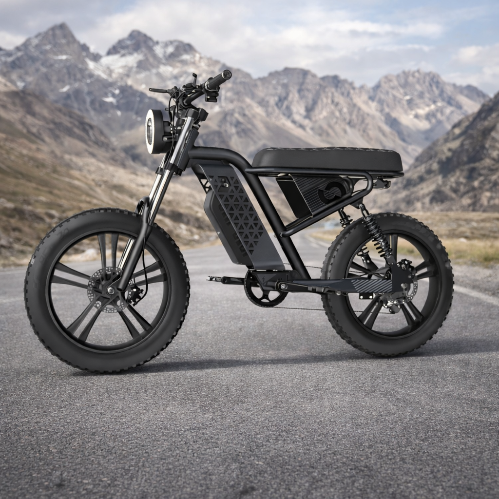 Gambar produk ClipClop Sepeda Listrik Fat Bike 20 Inch Brushless Motor 48V 15Ah 750W - L1