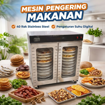 Gambar produk Taffware Mesin Pengering Makanan Rotating Food Dehydrator 40 Layer - LT85