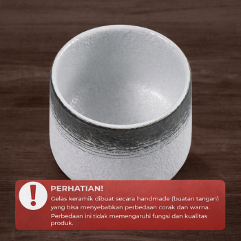 Gambar produk One Two Cups Gelas Keramik Kopi Teh Vintage Japanese Ceramic Cup 200ml - FB014