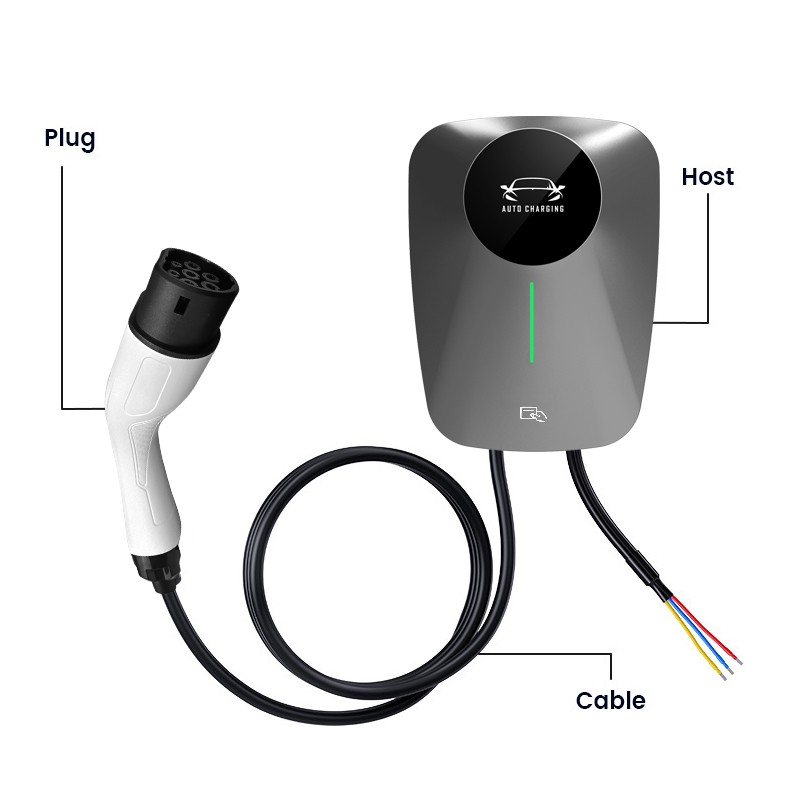 Gambar produk DUTRIEUX Charger Mobil Listrik EV APP Type 2 Single Phase 7kW 32A - S7KW-02