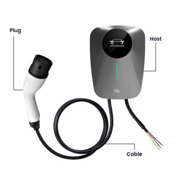 Gambar produk DUTRIEUX Charger Mobil Listrik EV APP Type 2 Single Phase 7kW 32A - S7KW-02