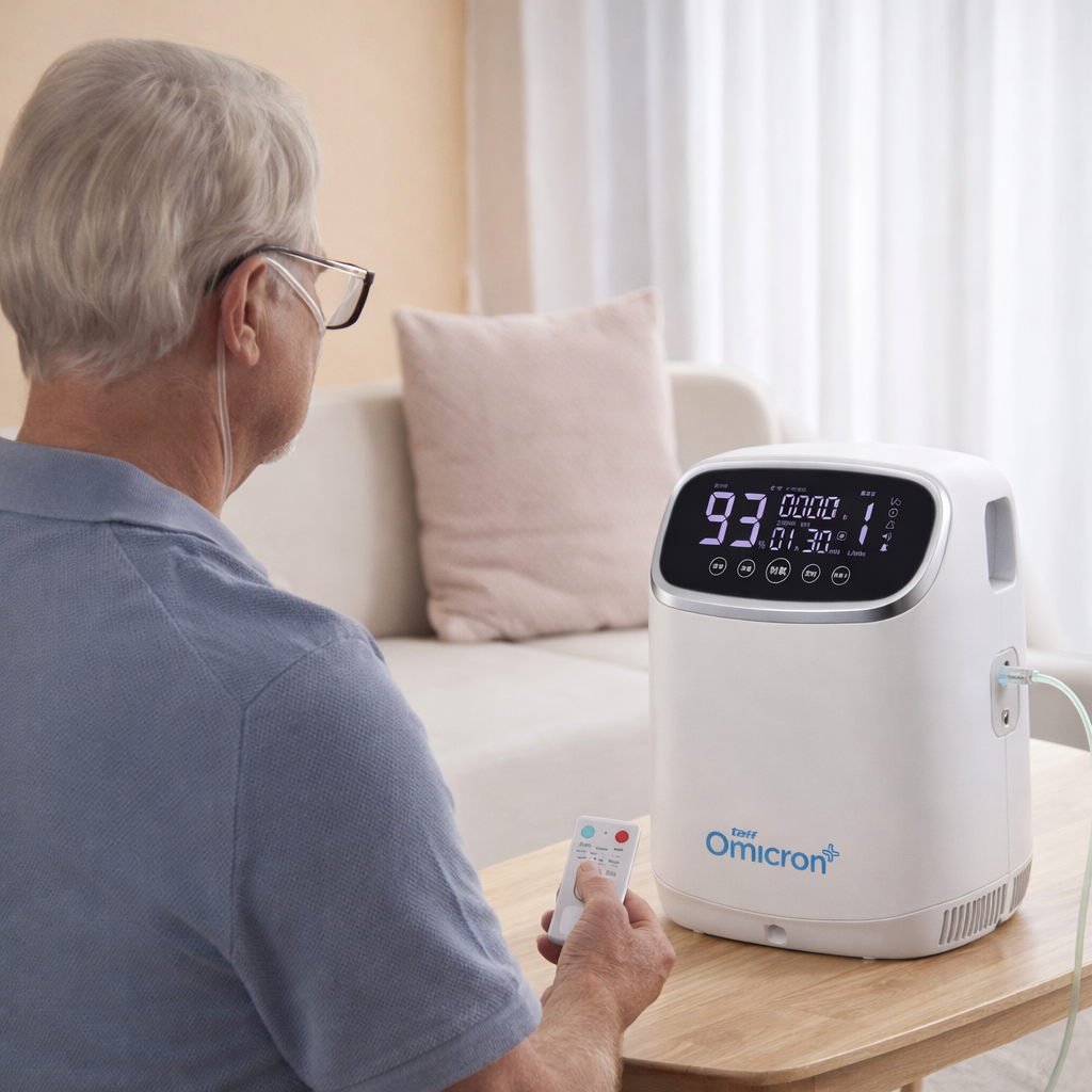 TaffOmicron Konsentrator Oksigen Portable Car Oxygen Concentrator 7L - YK-Y201 Gambar produk TaffOmicron Konsentrator Oksigen Portable Car Oxygen Concentrator 7L - YK-Y201