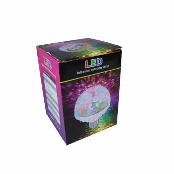Gambar produk Heinast Lampu Disko RGB LED E27 Rotating Party Lamp Colorful Light 6W - H-21