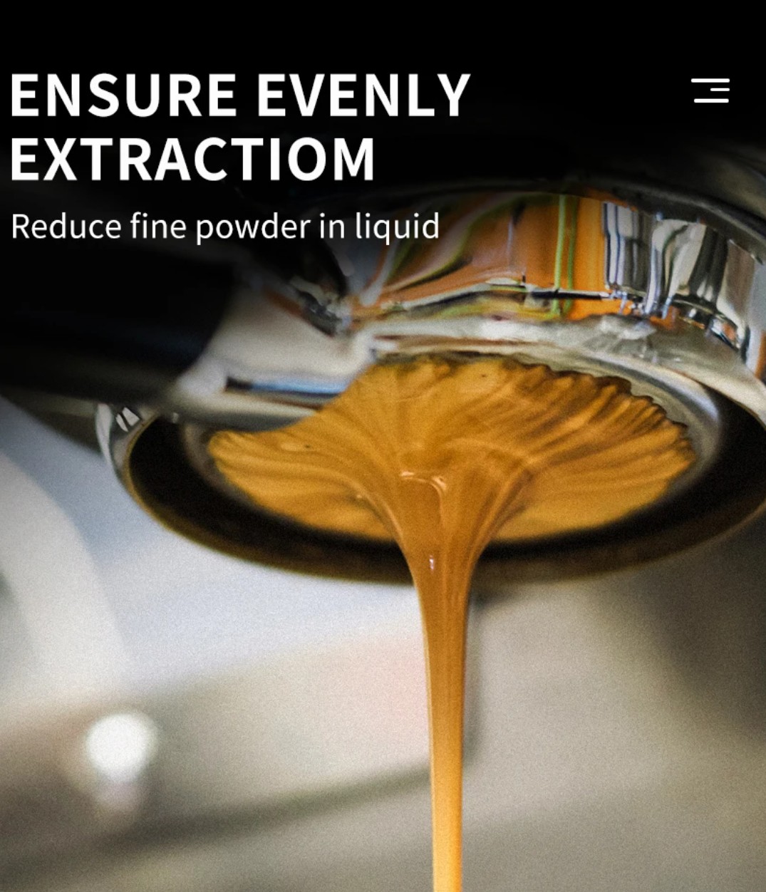 One Two Cups Non-Pressurized Filter Basket Single-Layer 58mm 2 Cup 58x22mm - FM-58M Gambar produk One Two Cups Non-Pressurized Filter Basket Single-Layer 58mm 2 Cup 58x22mm - FM-58M