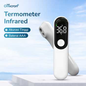 TaffOmicron Termometer Suhu Badan Digital Thermogun Infrared Dual Mode - AD811