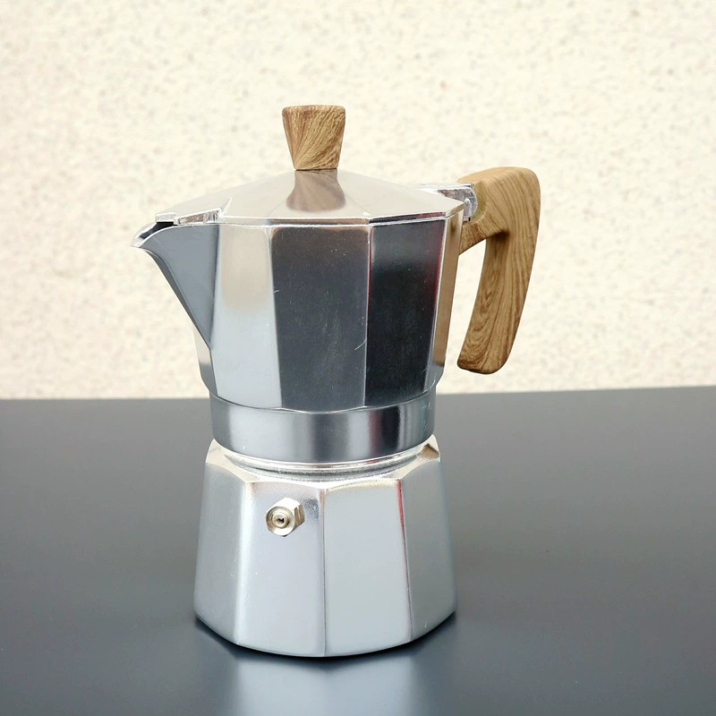 One Two Cups Moka Pot Espresso Coffee Maker Stovetop 3 Cup 150ml - JF113 Gambar produk One Two Cups Moka Pot Espresso Coffee Maker Stovetop 3 Cup 150ml - JF113