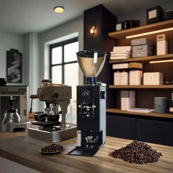 Trieste Penggiling Biji Kopi Elektrik Coffee Grinder Automatic Tamper - K-64Y