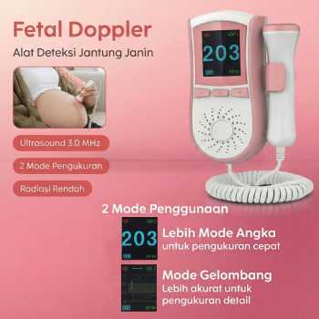 Gambar produk Youwen Alat Deteksi Jantung Janin Fetal Doppler Graphic Heartrate - JSL-T503