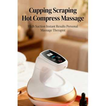 Gambar produk PAXIN Alat Pijat Bekam Electric Massage Body Cupping Scraping GuaSha - 001