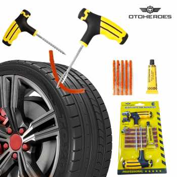 OTOHEROES Peralatan Tambal Ban Mobil Sepeda Motor Tubeless Tire Repair - CZK-8008