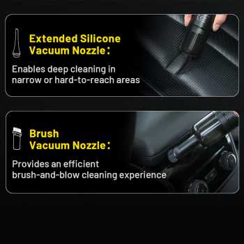 Gambar produk NITECORE Extension Vacuum Kit Nozzle Dust Bin 3in1 for BB Nano Blower - NIA007