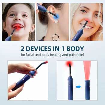 Fyearfly Alat Terapi Infrared Red Light Physiotherapy 2in1 5 LED - F050