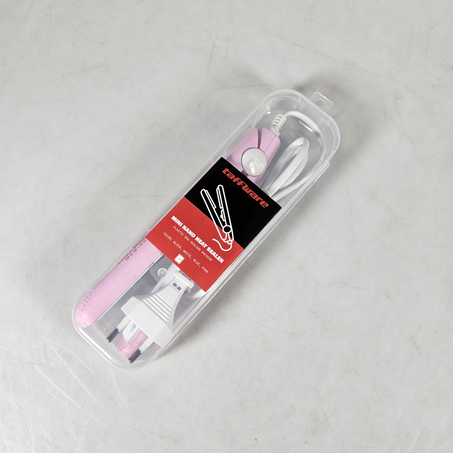 Taffware Mini Hand Heat Sealer Plastik Sealing Machine 20W - GLS-002 Gambar produk Taffware Mini Hand Heat Sealer Plastik Sealing Machine 20W - GLS-002