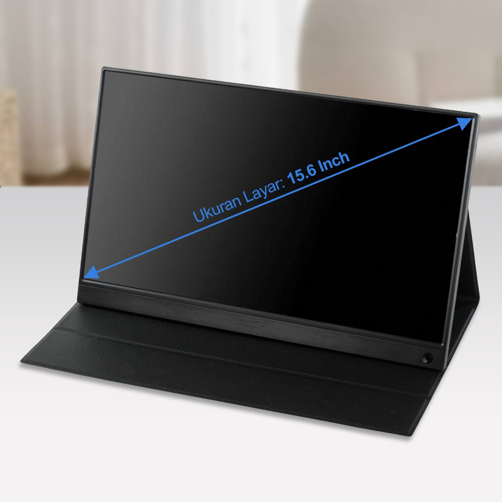 Taffware Portable Monitor Touchscreen 15.6 Inch IPS FHD 60Hz Type C - 1560MTSB Gambar produk Taffware Portable Monitor Touchscreen 15.6 Inch IPS FHD 60Hz Type C - 1560MTSB
