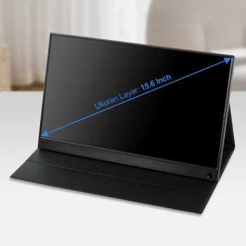 Gambar produk Taffware Portable Monitor Touchscreen 15.6 Inch IPS FHD 60Hz Type C - 1560MTSB