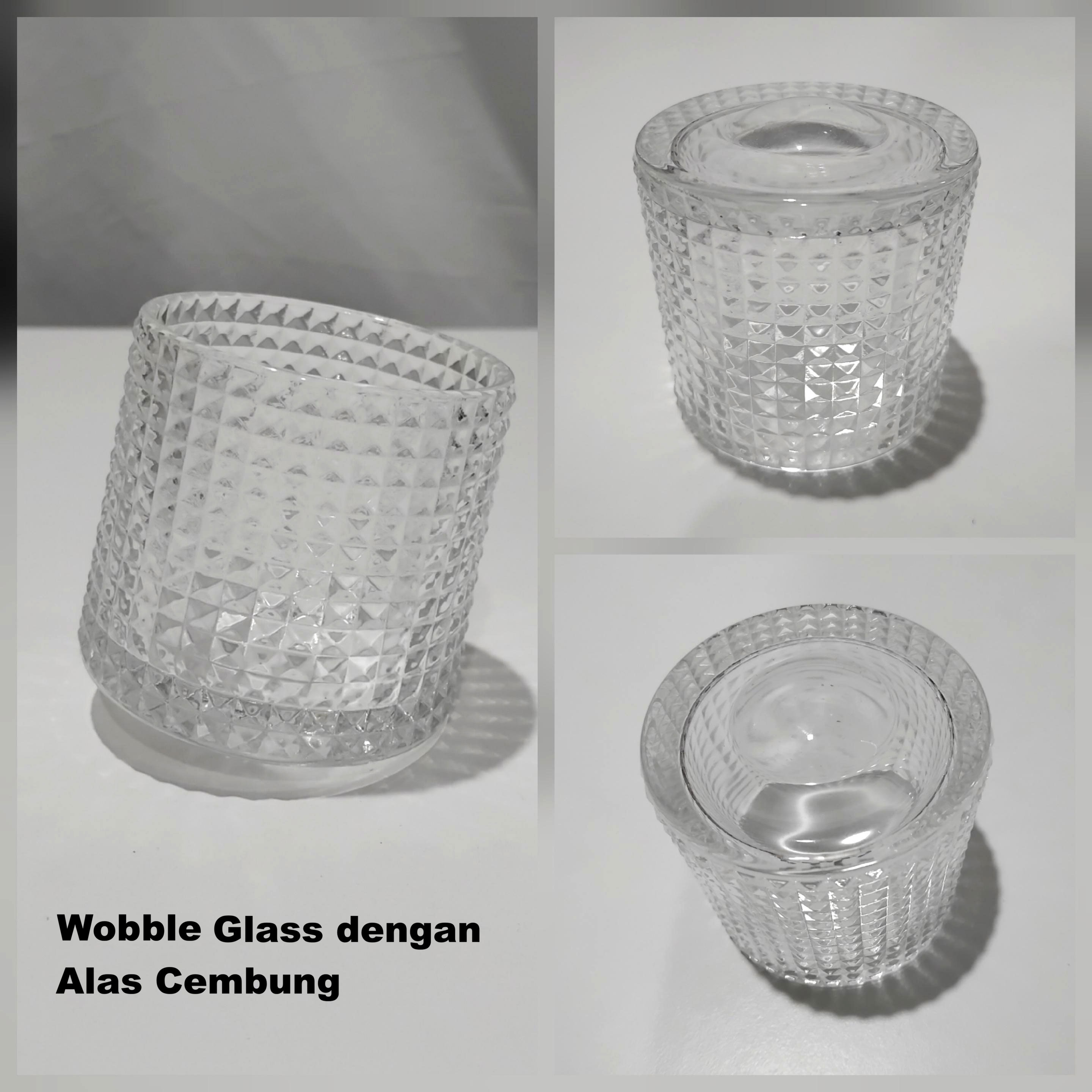 One Two Cups Gelas Whisky Crystal Spinning Wobble Rock Glass 150ml Square - YJ101 Gambar produk One Two Cups Gelas Whisky Crystal Spinning Wobble Rock Glass 150ml Square - YJ101