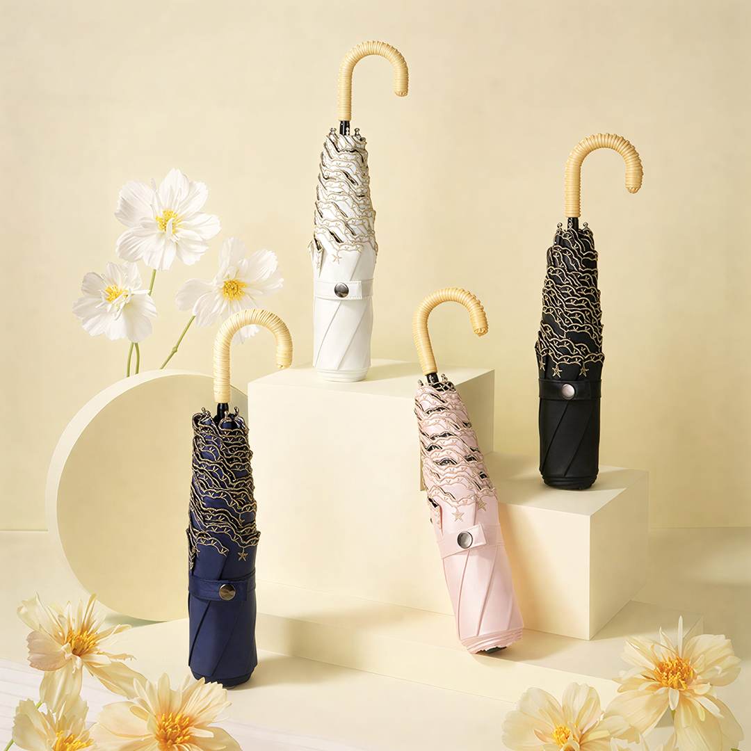 RUERN Payung Lipat Anti UV Ultra Light Folding Umbrella 6 Bone 92cm - R-3 Gambar produk RUERN Payung Lipat Anti UV Ultra Light Folding Umbrella 6 Bone 92cm - R-3