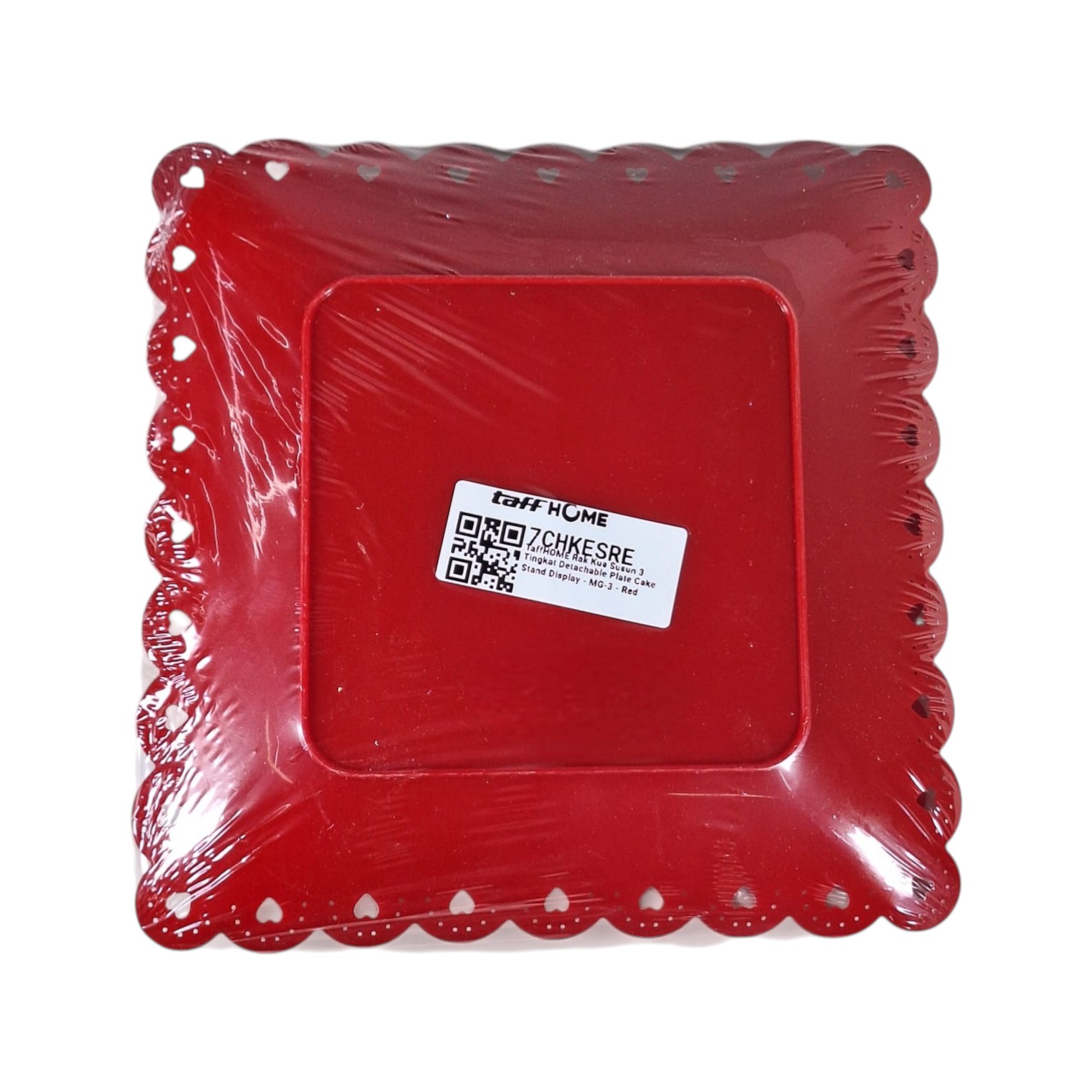 TaffHOME Rak Kue Susun 3 Tingkat Detachable Plate Cake Stand Display - MG-3 Gambar produk TaffHOME Rak Kue Susun 3 Tingkat Detachable Plate Cake Stand Display - MG-3