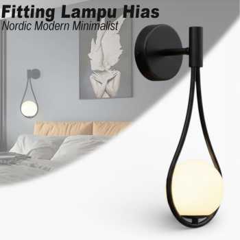 OUDELADI Fitting Lampu Hias Nordic Modern Minimalist Wall Lamp E27 - OD64